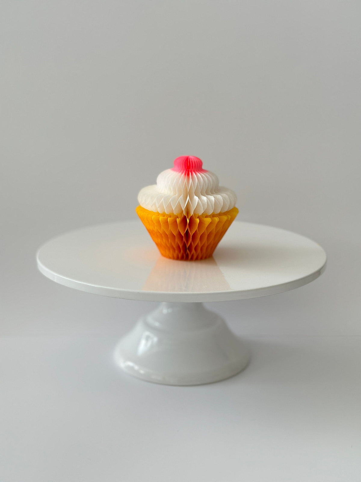 Cupcake birthday Paper honeycomb - 10cm birthday decorations Dessert Shop Display, Photo Booth Props, classroom, dessert table decorations