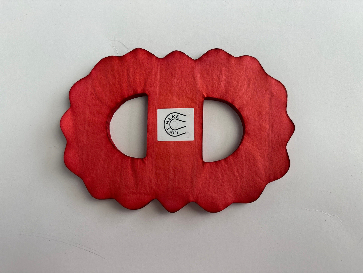 Deep red Classic vintage Paper Garlands - set of 3 - 142 " / 360cm - reusable