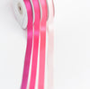 physical Fuchsia pink double sided satin ribbon full roll 25m 6 / 12 mm Bright pink Gift Wrap ribbon pink Ribbon Gift Ribbon Decoration Wrapping Decopompoms
