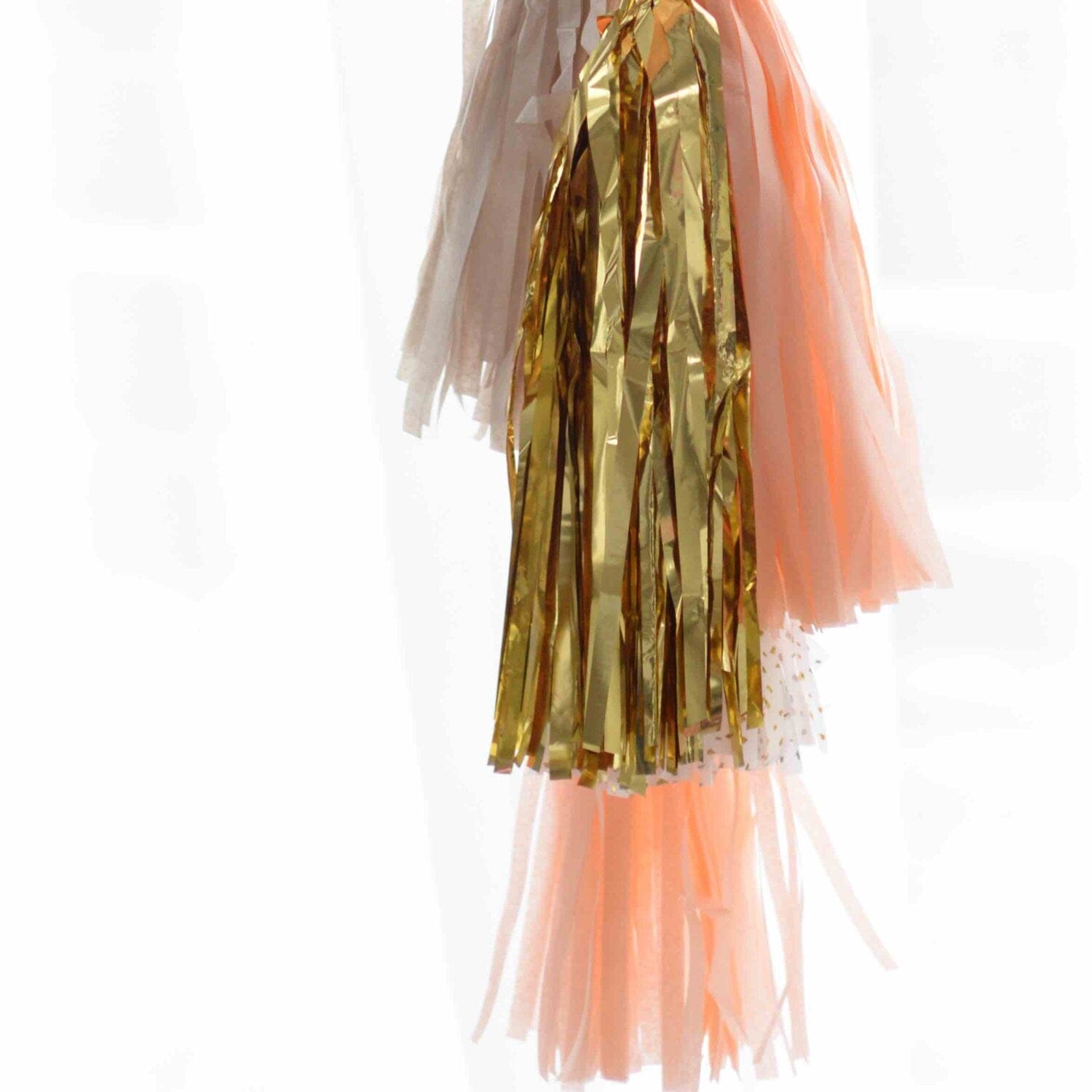 Giant peach balloon with gold, tan, peach tassel tail Peach birthday decorations, wedding, baby shower, bridal shower, sweet sixteen decor