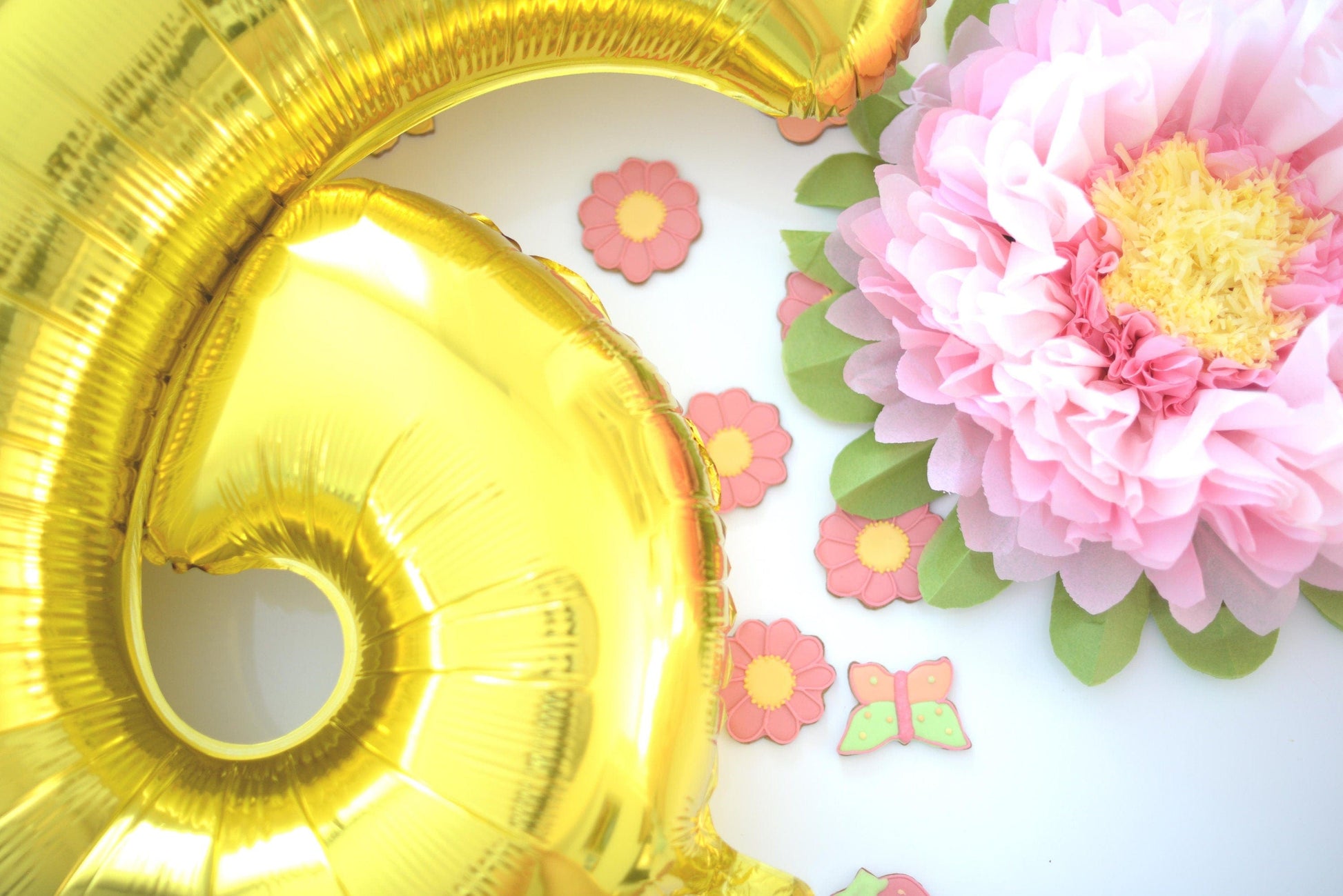 Large pink paper flower set of 3 paper party decorations, wedding, girls birthday, fairy, tea party, bridal shower, wall decor