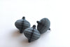 physical Light grey  mini paper baubles honeycomb decorations - set of 5 -  c Mini baubles 8cm Decopompoms