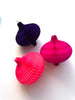 physical Mini honeycomb paper baubles - Christmas decorations - 5 baubles set - Decopompoms