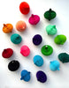 physical Mini honeycomb paper baubles - Christmas decorations - 5 baubles set - Decopompoms