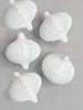 physical Paper Honeycomb Party Decorations -5 PCS  3D Mini White Hanging Christmas Ornament for Holiday Tree Wall New Years Decor White paper baubles Decopompoms