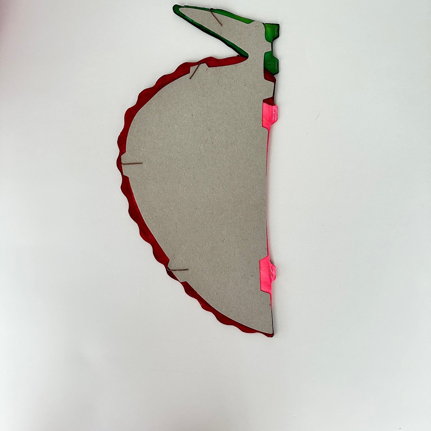 Paper strawberry honeycomb - size of 39 cm / Strawberry Party - Berry Sweet Birthday