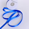 physical Parade Blue double sided satin ribbon full roll 25m 6 /12 mm royal blue Gift Wrap ribbon  bright blue Ribbon Gift Ribbon Decoration Wrapping Decopompoms