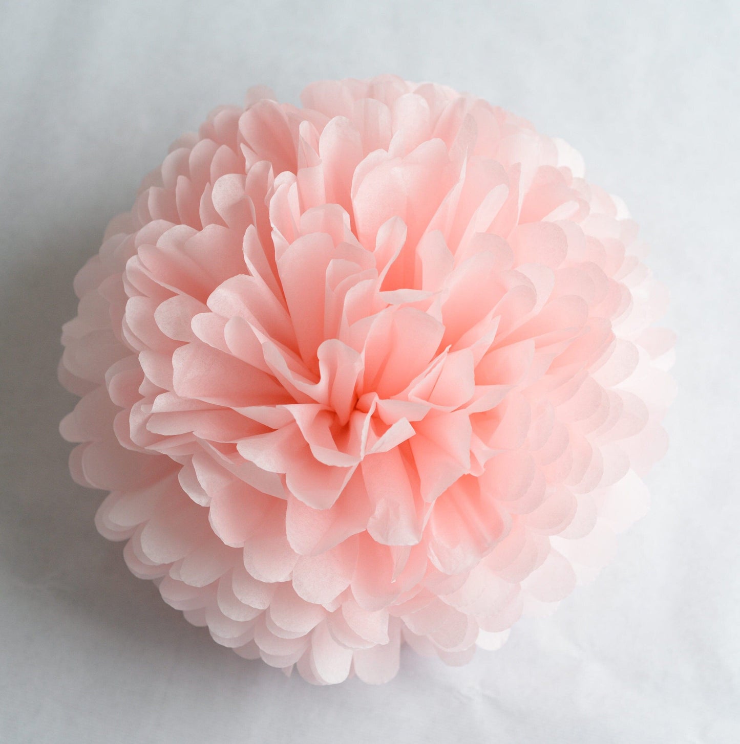Pink Party pom pom set of 24 | mixed size party pom poms| Paper flowers | School decorations