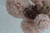 physical Rose gold and blush paper pom pom set |  paper flowers | Wedding decor set | Bridal shower decor Decopompoms