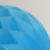 physical TURQUOISE paper honeycomb ball | Nautical party decor |Gender reveal party Decopompoms