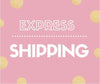 physical UAE express shipping  - 2-3 working days, add to your order - rush / expedited  order / upgrade / no eu Decopompoms