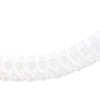 physical White Classic tissue Paper honeycomb Garlands set of  3 psc  - 360cm 11.8ft each - wedding birthday baby shower decor photo wall back drop Decopompoms