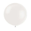 physical White Jumbo Balloon with Tassel Tail Fringe - Latex Balloon - blue silver mint ivory Wedding  bridal Shower Photoshoot backdrop Decorations Decopompoms
