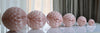 physical Yellow and aqua paper pom poms | 8 mixed size honeycomb balls set | Birthday party decorations Decopompoms