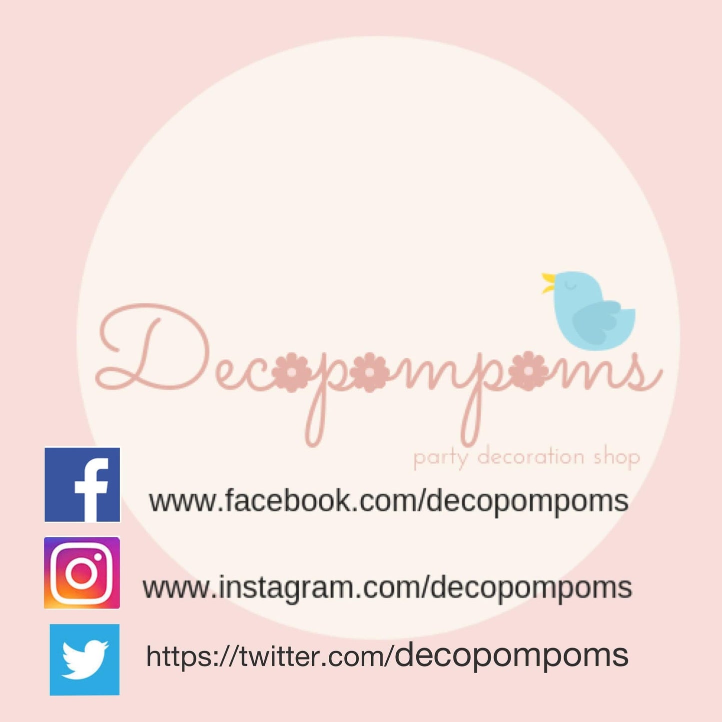 Yellow and aqua paper pom poms | 8 mixed size honeycomb balls set | Birthday party decorations
