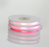 ribbon Light Pink double sided satin ribbon roll - 25m decopompoms