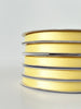 Ribbon Light Yellow double sided satin ribbon roll - 25m -6mm/12mm craft gift wrap decor decopompoms