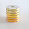 ribbon Yellow double sided satin ribbon 6mm / 10mm 25 meters full roll high quality Lemon Gift wrap, crafts, decorations, sewing Active Restock requests: 0 decopompoms