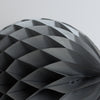 Metallic silver paper Honeycomb ball party decorations Christmas paper ornament wedding birthday shimmery new year hanging decoration