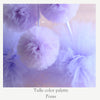 Large size tulle pom poms set of 4 custom colour party decorations wedding birthday party unicorn fairy baby shower bridal shower decor