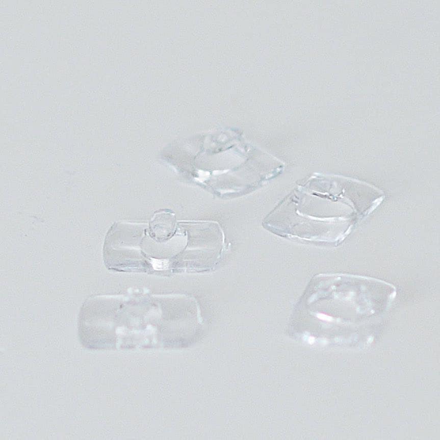 Damage-Free Clear Light Clips, Party Decorations, 5-Piece Set