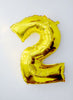 40” number Foil Balloons in Gold silver giant number helium balloon Birthday new year anniversary party decorations