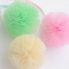 Small tulle pom poms | Lilac tulle balls | Tutu wedding decorations