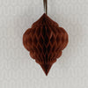 Paper honeycomb teetotum bauble party decorations  customisable colours Christmas bauble wedding birthday party bridal shower decor