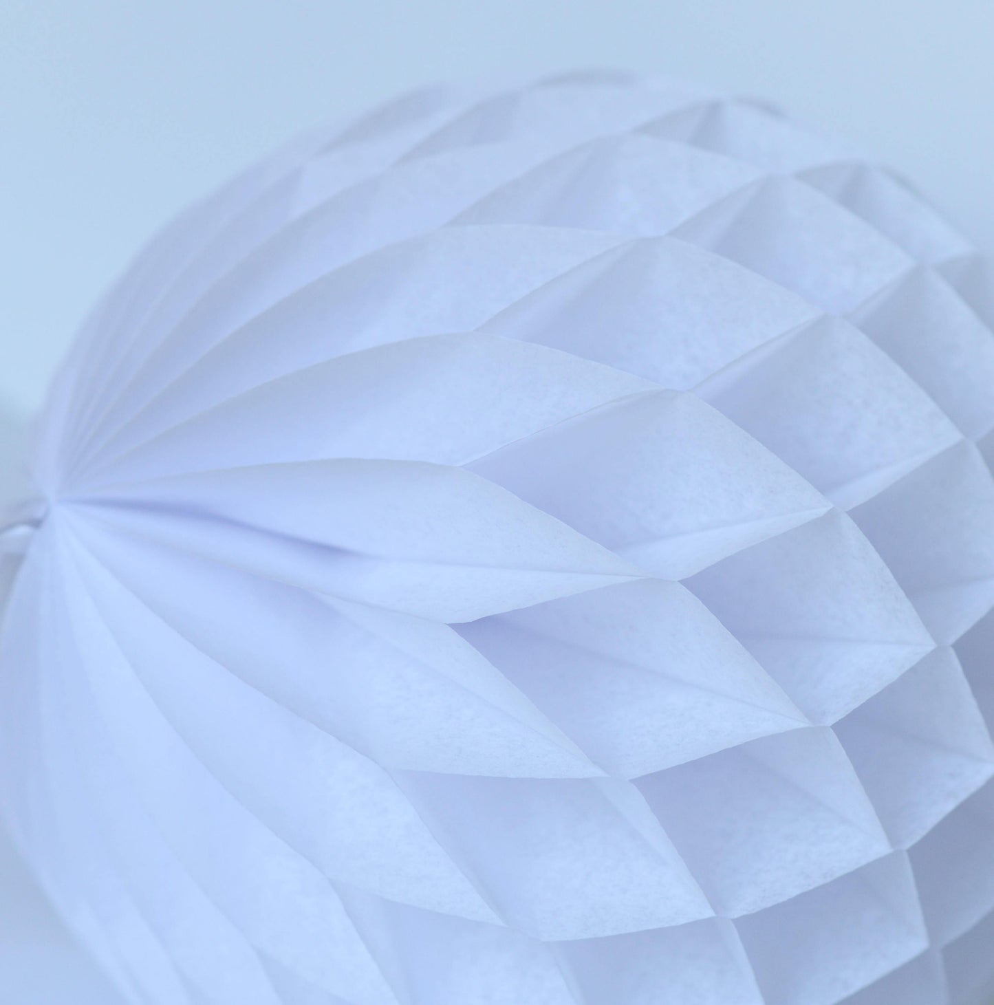 Pale lilac paper honeycomb ball party decorations - various sizes- wedding, birthday party, baby shower, bridal shower decor home decor gift