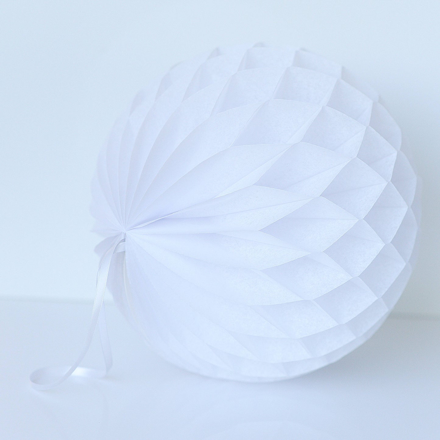 Pale lilac paper honeycomb ball party decorations - various sizes- wedding, birthday party, baby shower, bridal shower decor home decor gift