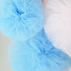Small tulle pom poms | Lilac tulle balls | Tutu wedding decorations