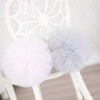 Medium tulle pom poms 2PSC Party Decorations CUSTOM COLORS baby shower, kids room, wedding, nursery decorations soft tulle hanging decor