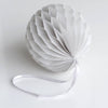Mountain mist paper honeycomb ball party decoration light grey wedding birthday party baby shower Christmas home eco friendly decor gift