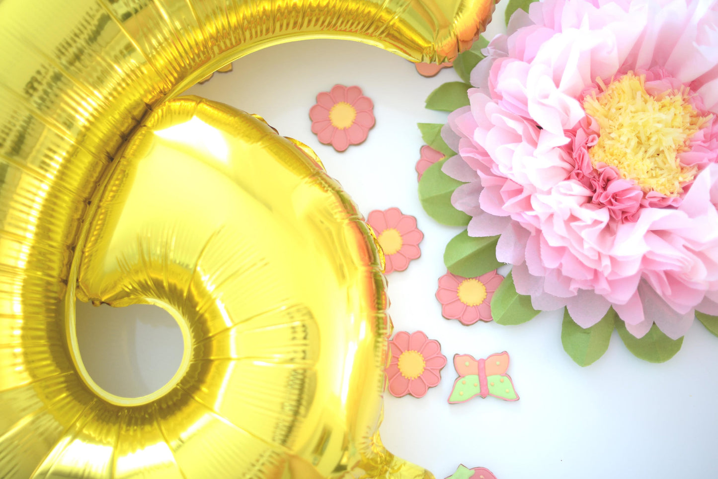 Large pink paper flower | paper party decorations - girls birthday decor
