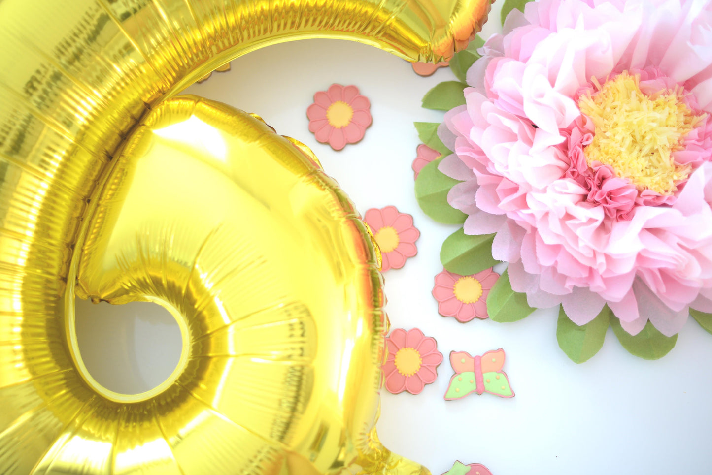 Large pink paper flower set of 3 paper party decorations for wedding girls birthday party fairy tea party bridal shower backdrop wall decor
