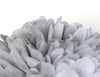 Granite with diamonds tissue  paper pompom | Grey paper balls | Christmas decorations  | New year party decor