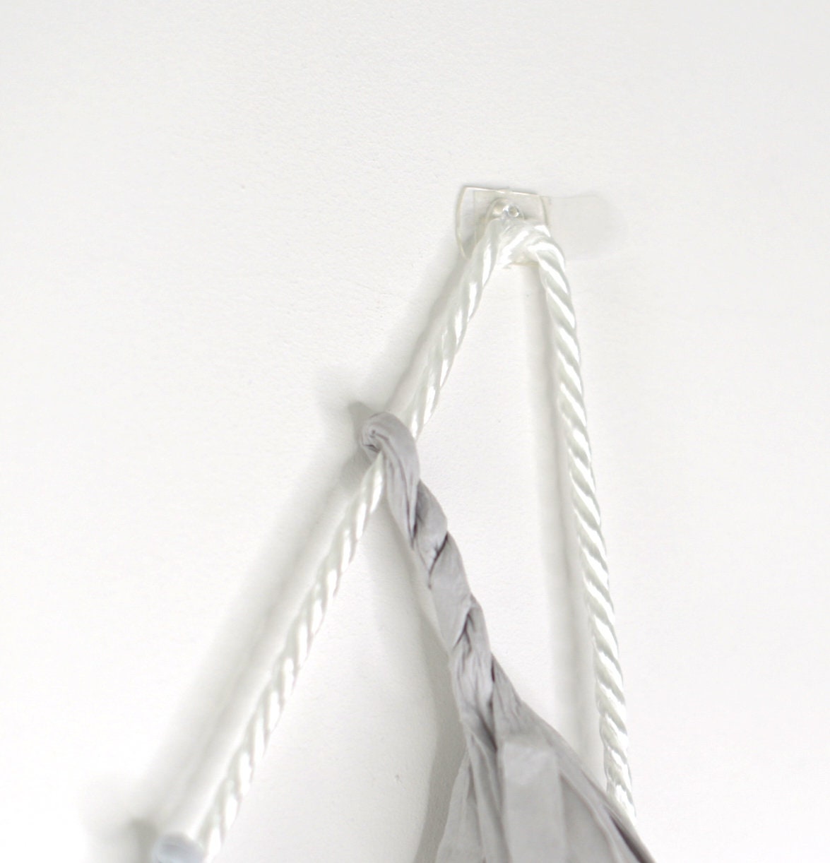 Blush Pink Paper Tassel Garland: Assembled Party Decor
