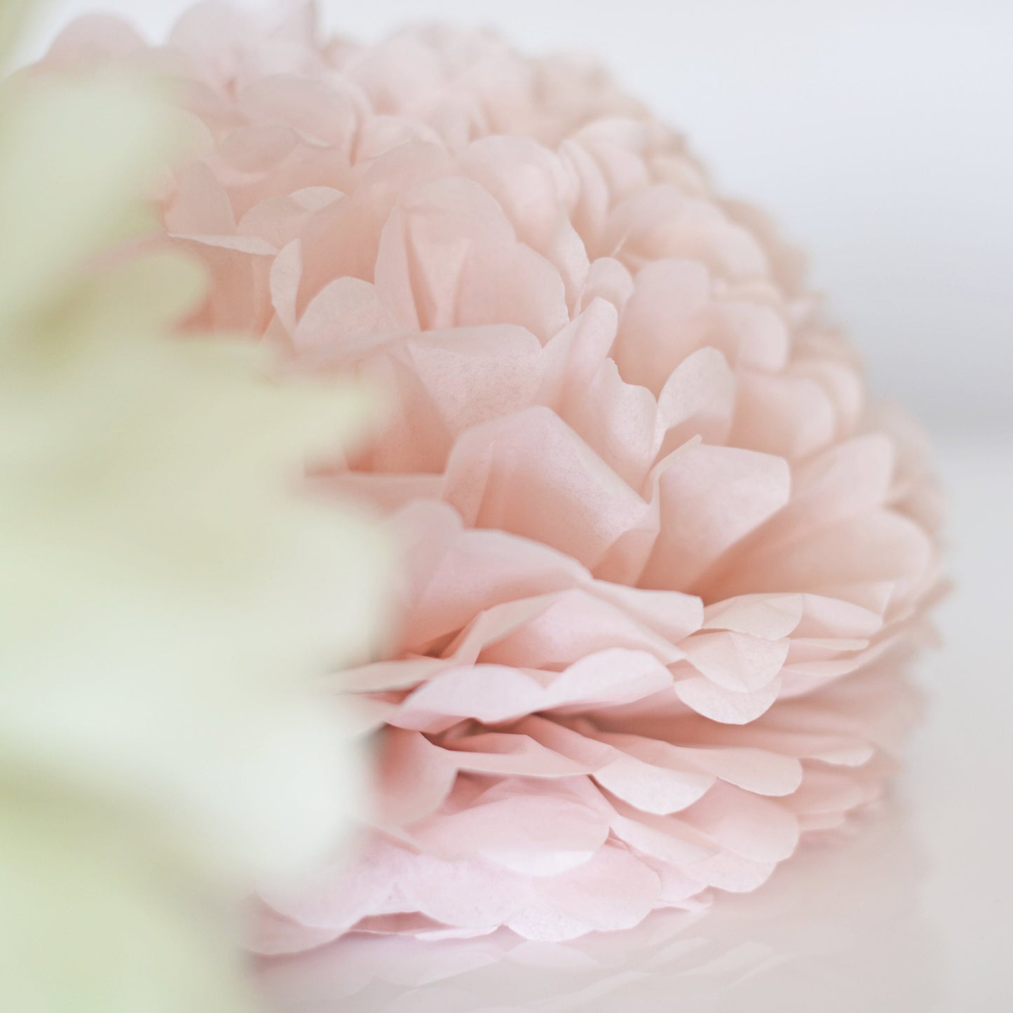 Celery green tissue Paper pom pom party decorations pale mint boho wedding paper flowers birthday party baby shower bridal shower home decor