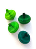 Mini paper honeycomb baubles 8cm / 3 inch 5 baubles set Christmas tree decorations Holiday home Wedding birthday party table decorations