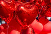 Red heart balloons 3psc 45cm/18” Valentine's Day Balloon Backdrop  Valentines Day Decor wedding Gift decor Heart Balloon