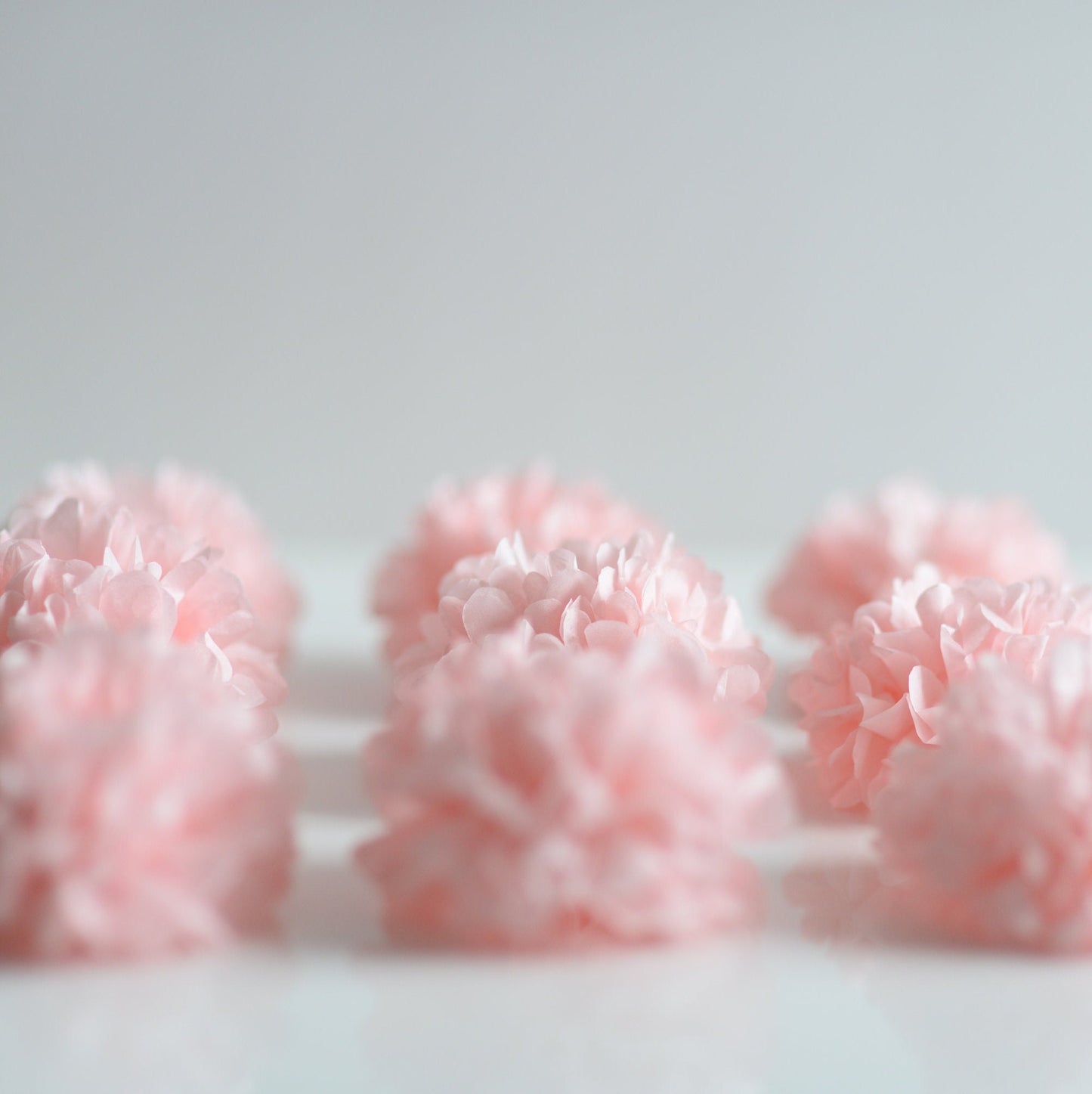 Supermini Paper Pom poms set - paper flower mobile, Wedding pom poms, nursery decor, baby shower decor, customisable colours, eco friendly