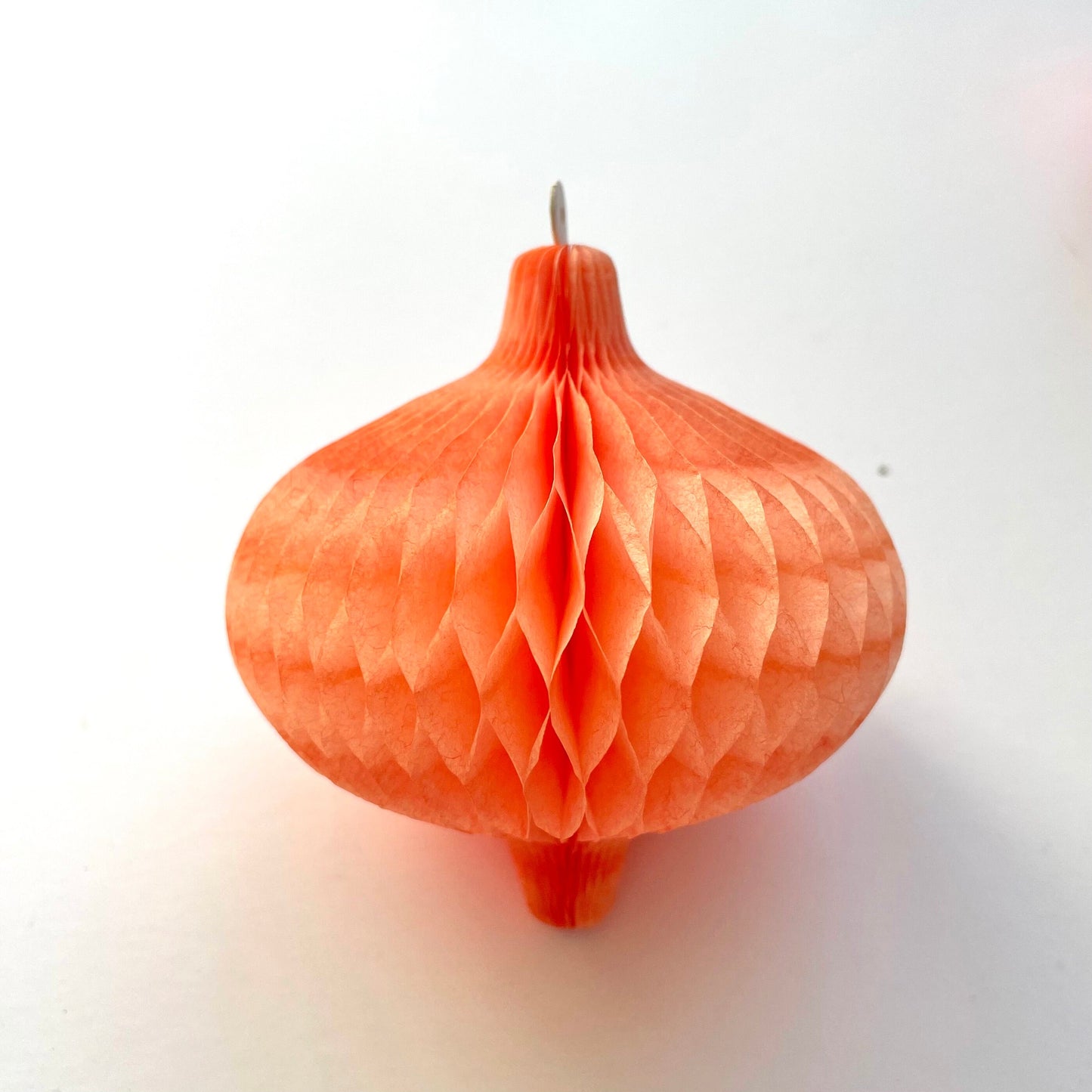 Mini paper baubles honeycomb decorations - 3 PSC  mustard, peach, coral wedding Fall autumn paper decorations fall baby shower decor gift