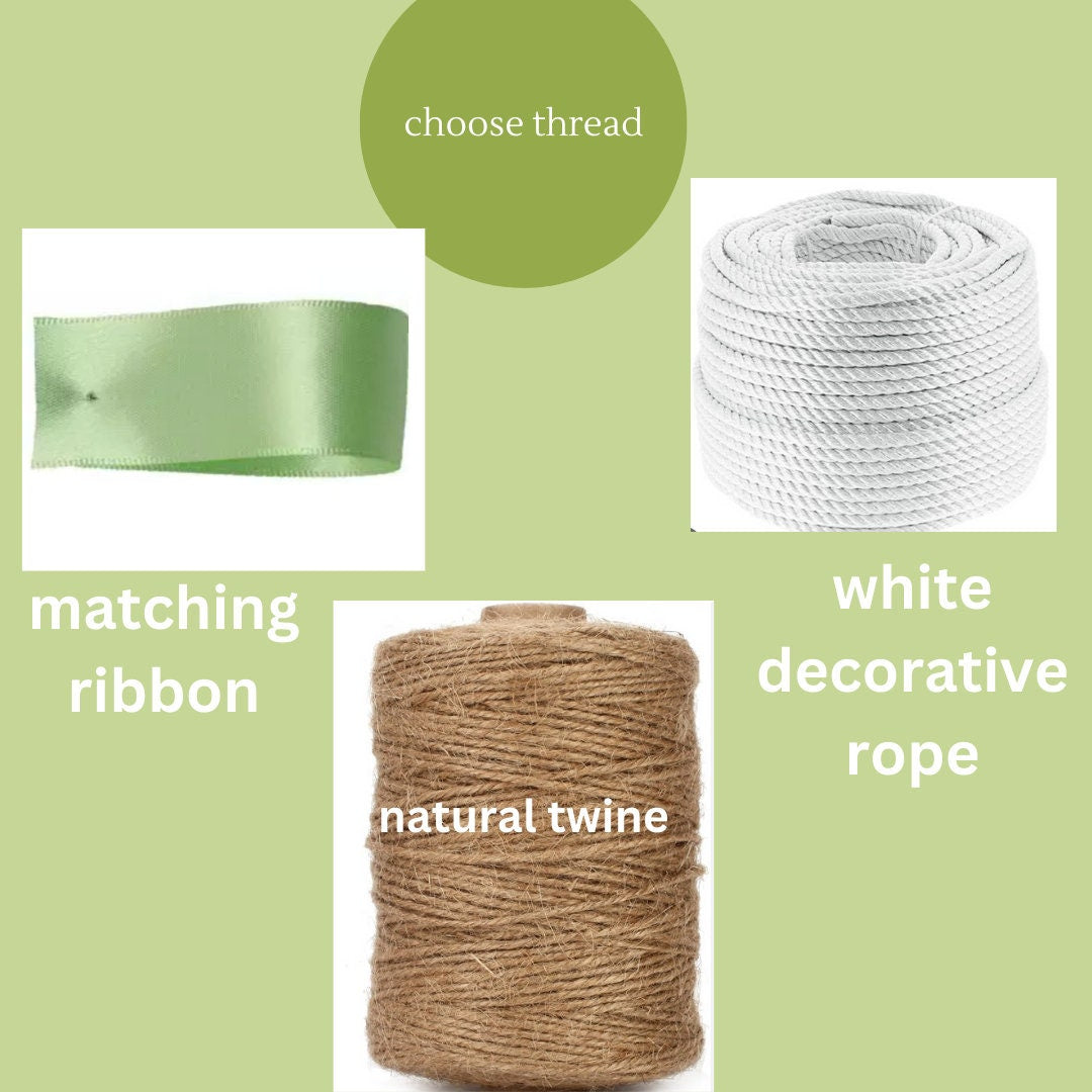 Sage Green Ombre Paper Tassel Garland: Party Banner Decor