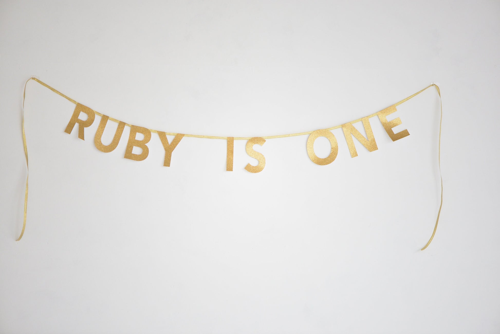 Custom Shimmer Card Stock Banner: Personalized Party Decorations