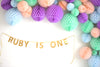 Custom Banner Personalized Party Decorations, Baby Name Bunting, Custom Wedding Banner, Personalised Letter Banner, Bachelorette Party UK
