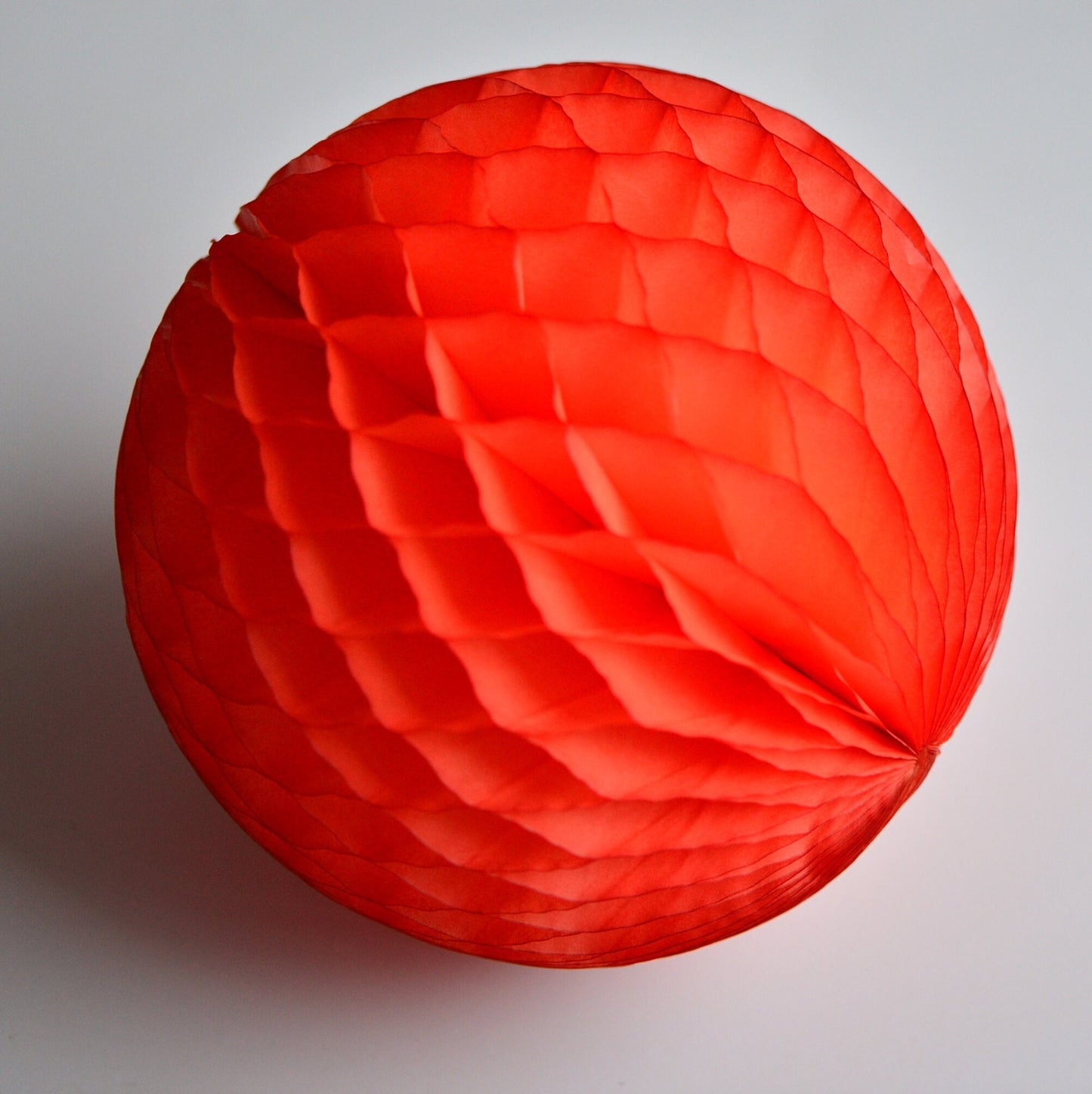 Orange paper honeycomb ball party decorations Autumn fall home wedding baby shower bridal shower birthday party halloween decor