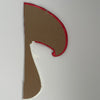 Large 3D Paper Honeycomb Mushroom - 46cm (18