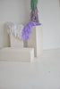 Lavender Giant Balloon with Violet and Green Paper Tassel Tail – Customizable Party Decor for Baby Showers, Weddings, Birthdays and More