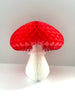 Large 3D Paper Honeycomb Mushroom - 46cm (18