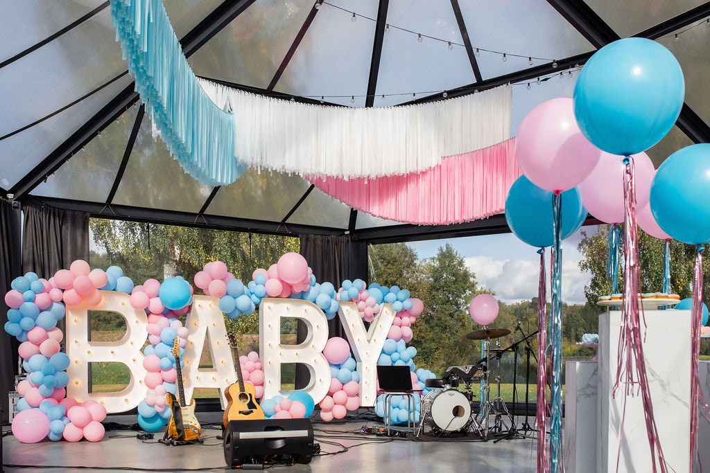 Custom Ceiling Fringe Garland for Wedding, Birthday & Party Decor